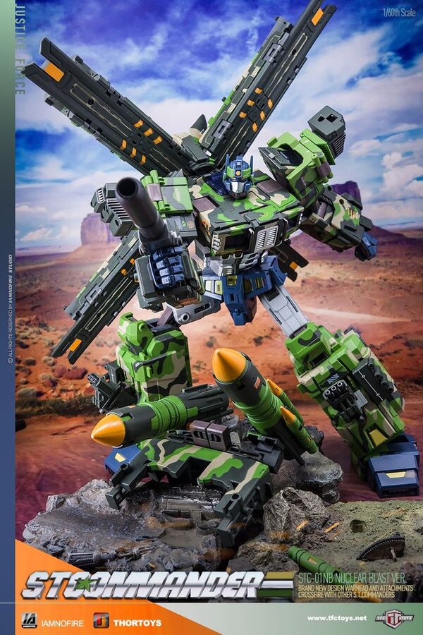 TFC TOYS STC-01NB Supreme Tactical Commander Nuclear Blast Images